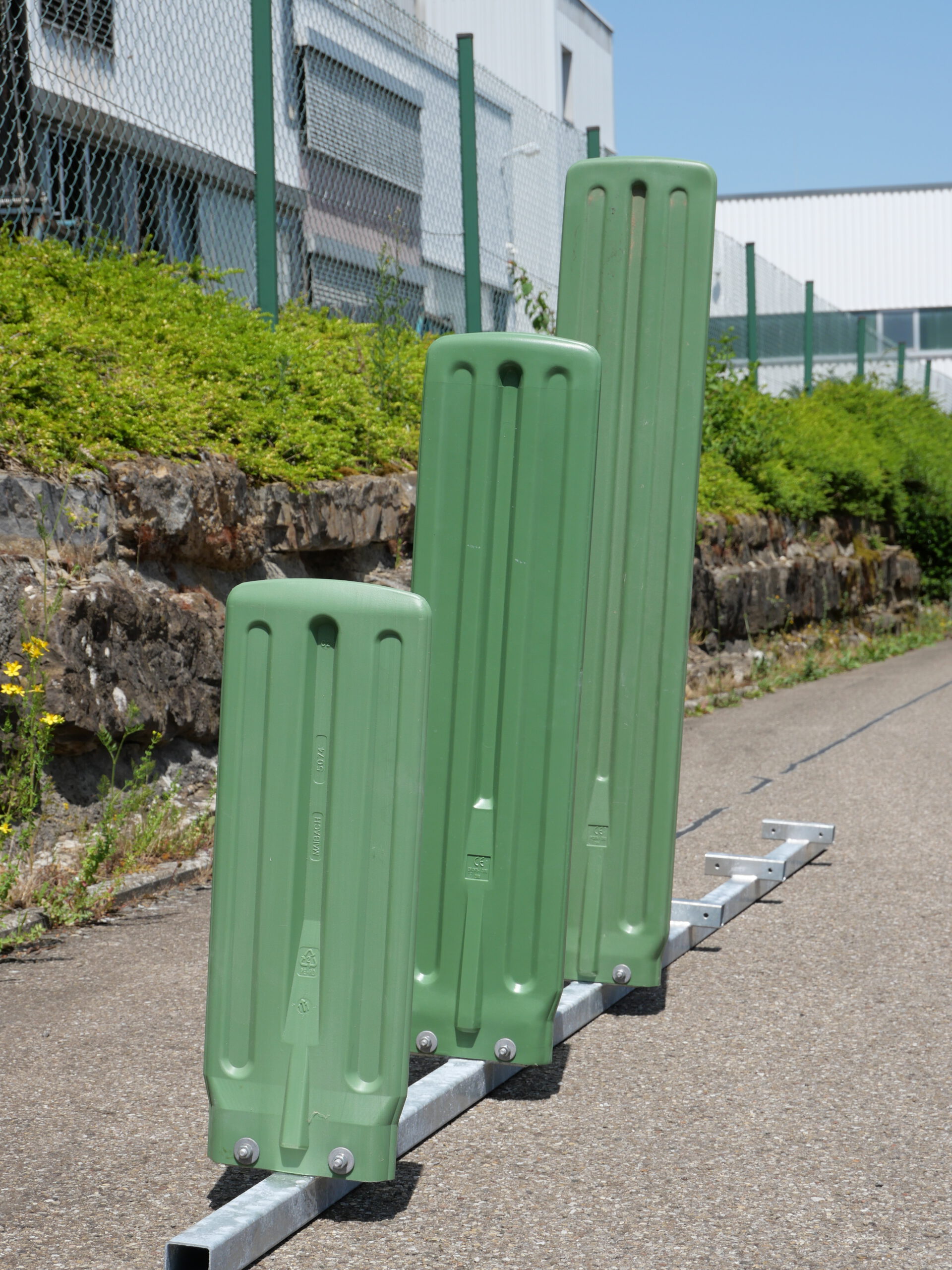 Blendschutz in drei unterschiedlichen Größen