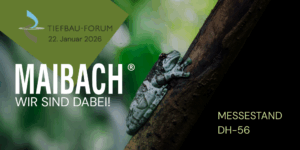 Banner für die Messe Tiefbau-Forum