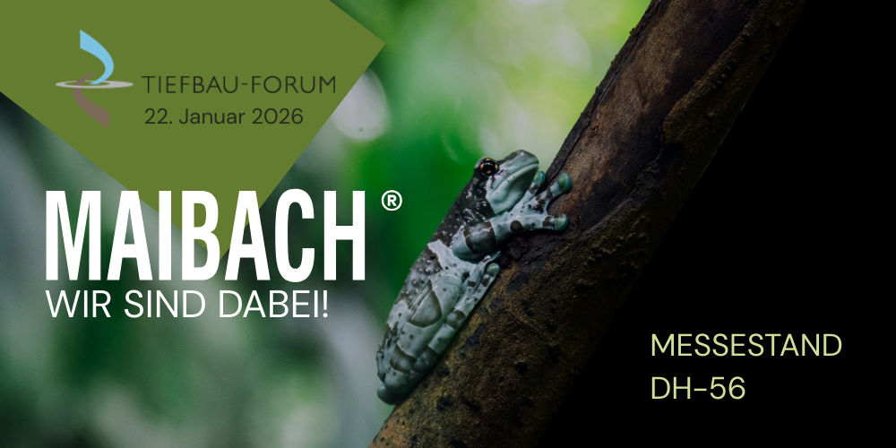 Banner für die Messe Tiefbau-Forum